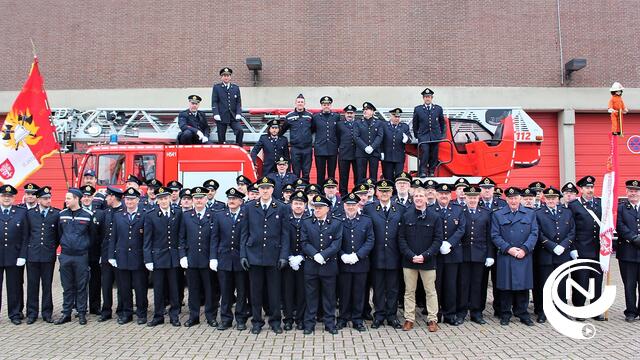 Brandweer Kempen post Herentals viert Sint-Barbara