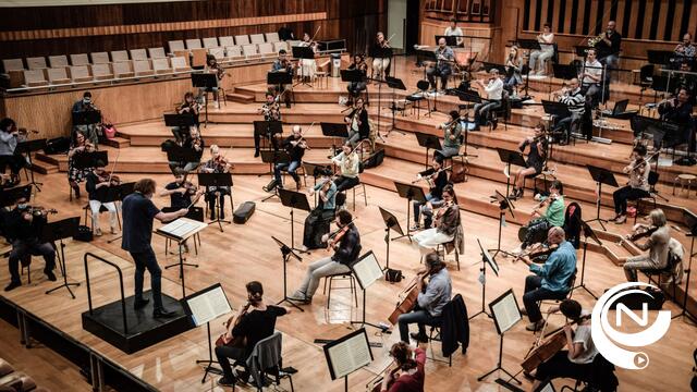  Dag op dag half jaar na lockdown treedt Brussels Philharmonic weer op voor publiek