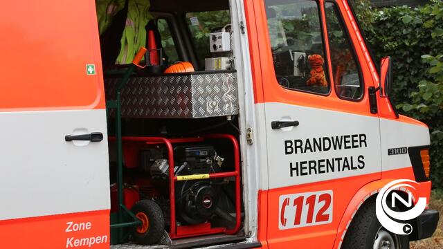 Gemeente en brandweer ruimen slachtafval in Olen