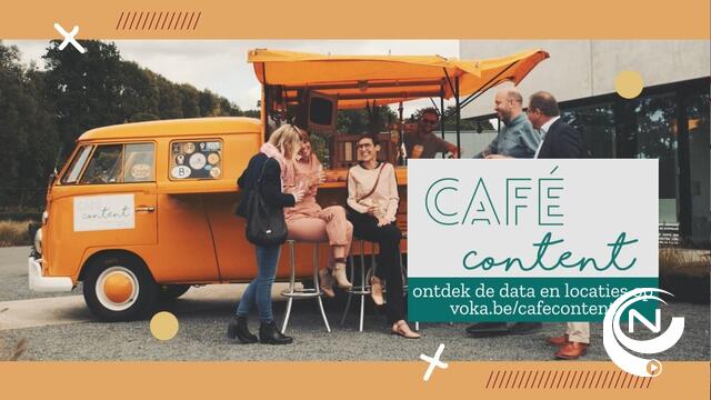 Voka stapt met Café Content  naar ondernemers toe