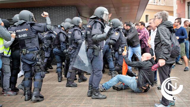 90% ja-stem in Catalonië voor afscheiding, zeker 844 gewonden - foto's politieoptreden