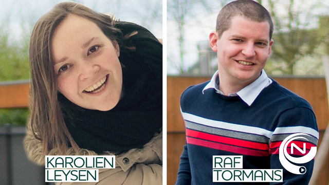 CD&V Geel : 'Karolien Leysen en Raf Tormans, jonge kandidaten uit Sint-Dimpna'