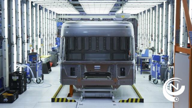 DAF Trucks investeert 100 miljoen euro in nieuwe lakstraat Oevel 