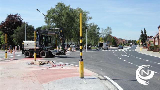 Poederleeseweg Herentals (N153) : énkel open voor lokaal verkeer, doorgaand pas vanaf 10/6