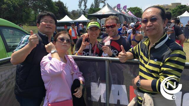 Ironman 70.3 Taiwan : prachtig resultaat voor Herentalse Liesbeth en Wim DOMO SCOTT Team 