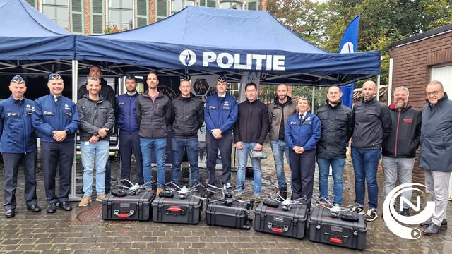 Drones versterken politie-associatie ‘Tussen Nete en Dijle’