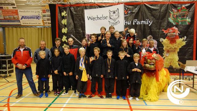 De Wechelse Tijger deelname BK Kung Fu/Wushu