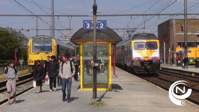 NMBS : files aan gesloten overwegen, wegtunnel station Herentals on hold - update (2)