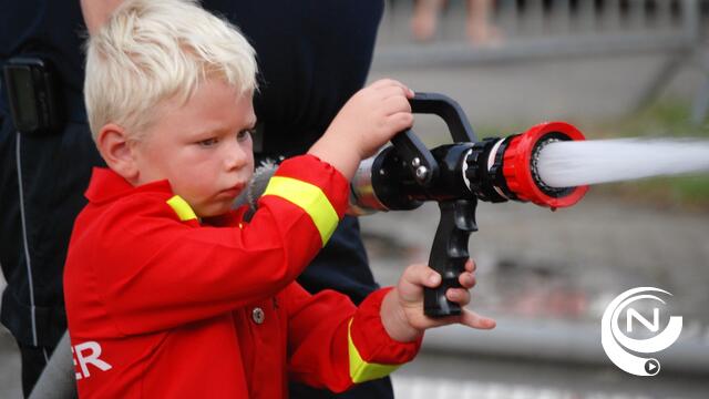 Jonge firewatchers genieten op opendeur brandweer Grobbendonk 