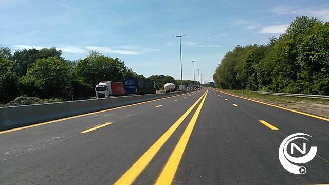 Heraanleg E34 - snelweg richting Antwerpen weekend van 8 juli afgesloten