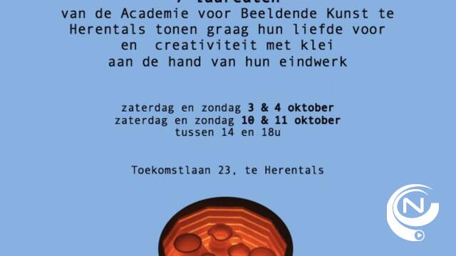 Laureaten Keramiek Stedelijke Academie Beeldende Kunst stellen tentoon