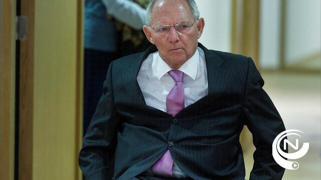 De Tijd : 'Schäuble waarschuwt voor nieuwe financiële wereldcrisis'