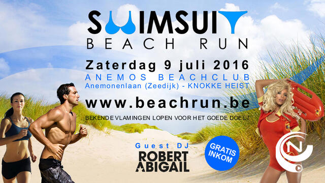 Swimsuit Beach Run in Knokke-Heist