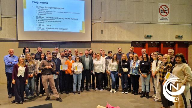  Geel verwelkomt nieuwe inwoners en nieuwkomers