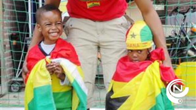 WK : Herentalse Ghana-supporters Wilfred, Irene en papa Willy zijn er klaar voor