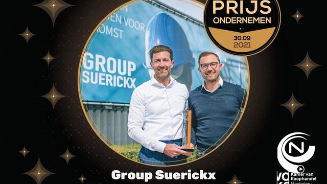 Group Suerickx dingt mee naar Voka Prijs Ondernemen 2021
