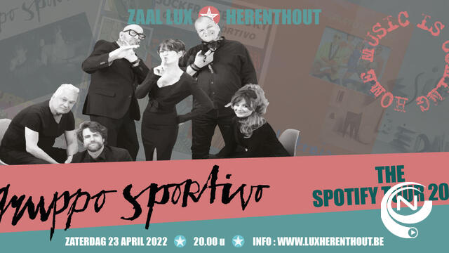 Gruppo Sportivo in zaal Lux april 2022
