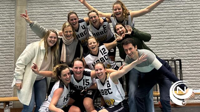 Dames HBBC winnen derby op ongeslagen Turnhout in 1e provinciale