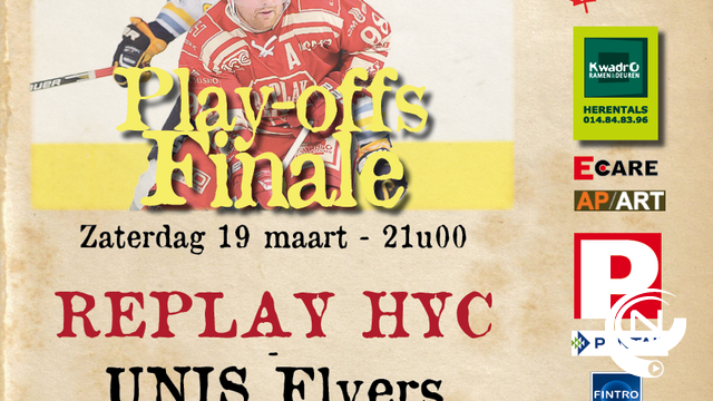 HYC Replay wil zwaar seizoen tegen Heerenveen Flyers winnend afsluiten - LIVE stream
