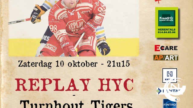 Eindelijk nog eens derby HYC-Turnhout Tigers in ijshockey