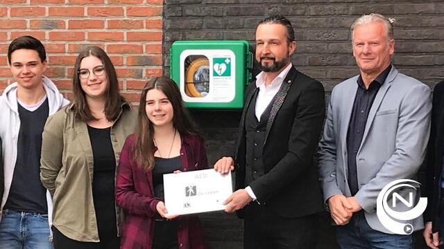 Campus De Vesten installeert AED-toestel met steun Lions Herentals