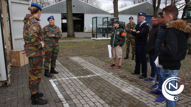 Jobdag Defensie 29Bn in VDAB-opleidingscentrum Herentals : weinig belangstelling