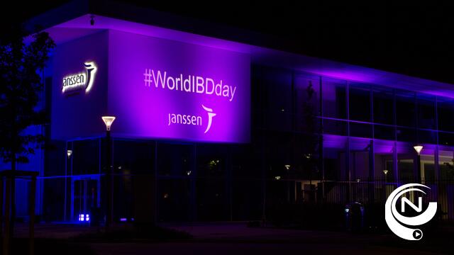 Janssen kleurt paars op wereld IBD dag
