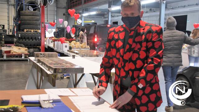 Kiwanis Herentals : '570 x Valentijn-hartjes voor goede doelen'