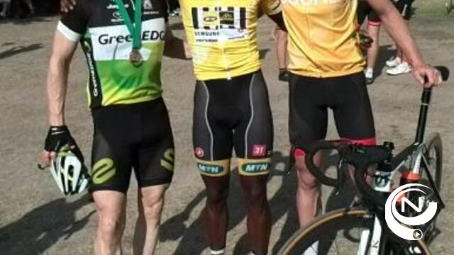 Professor Jamie Anderson scoort ook sportief als renner in Ronde van Zuid-Afrika