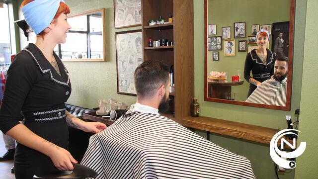  Emmy's Hairsalon & Barbershop gaat perfect retro