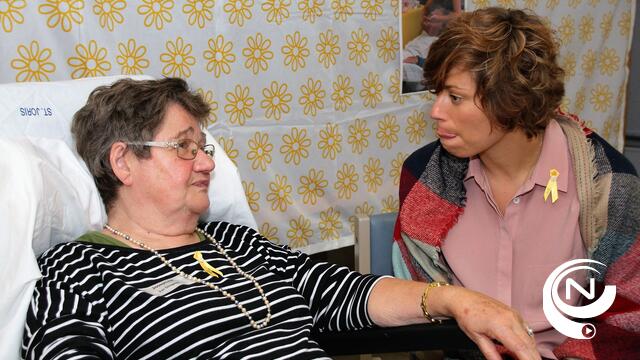 2.000 gele lintjes Dag tegen Kanker in AZ Herentals 