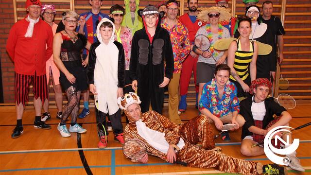 Herentalse Badmintonclub viert carnaval in 'De Vossenberg'