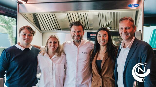 Mario & Maxime Vleugels : 'Agora Culinair bezoekt klanten met uitschuifbare eventtrailer' - extra foto's vid