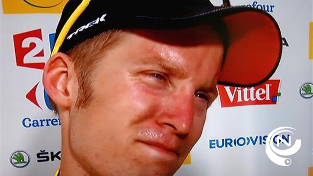 Orica wint ploegentijdrit Tour, Jan Bakelants is gele trui kwijt, Van den Broeck nu 14e 