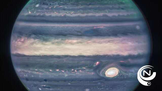 James Webb-telescoop doet het weer: spectaculaire beelden van Jupiter