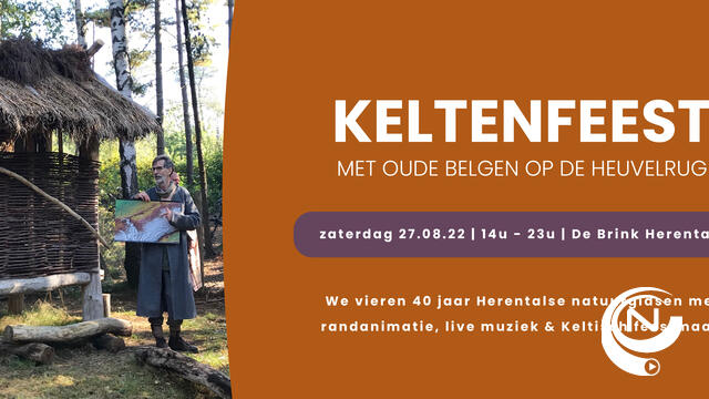 40e verjaardag Herentalse Natuurgidsen : Keltenfeest, Oude Belgen op de Heuvelrug