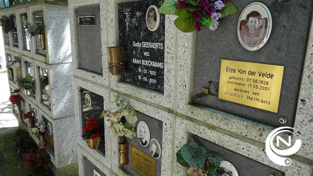 Dieven slaan al derde keer toe op het kerkhof van Herentals 