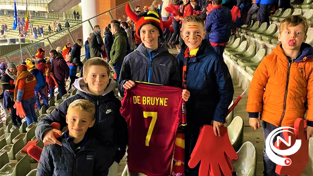 13-jarige Korneel uit Beerse trotse eigenaar van shirt 'King Kev' De Bruyne