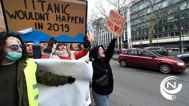 'Klimaatspijbelaars' vestigen nieuw record: 35.000 scholieren komen in Brussel op straat voor het klimaat - foto's