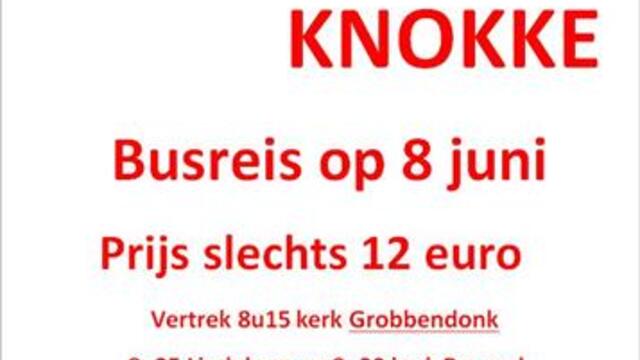Busreis naar Brugge en Knokke