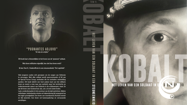 Militair Tom Verstrepen met boeiend boek 'Kobalt' : 'Een autobiografisch verhaal vol verrassingen' 