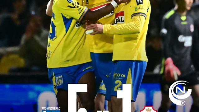 Rode kaart deed match kantelen: 10-koppig Antwerp gaat onderuit in Westerlo, dat 4e zege op rij boekt  5-1