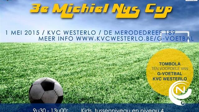 G-voetballers aan het feest op Michiel Nys Cup bij KVC Westerlo 