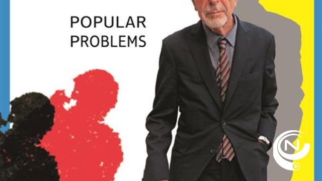 Leonard Cohen zkt muur vr KUNSTWERK : nieuwe cd Popular Problems