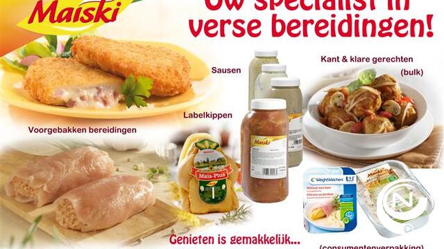 Plukon Food Group verhuist Maïski naar Herentals 