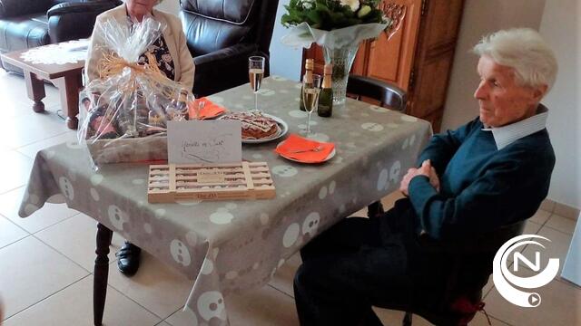 Gust en Mariette vieren 70-jarig jubileum in woonzorgcentrum Hemelrijck   