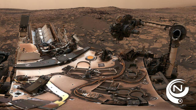  Marslander Curiosity stuurt selfie vanuit de ruimte - vid 8K 360 view
