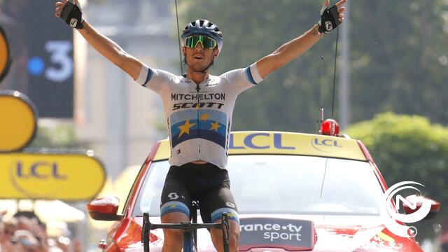 Indrukwekkend : ook Europees kampioen en ritwinnaar Matteo Trentin aan start Na-Tourcriterium