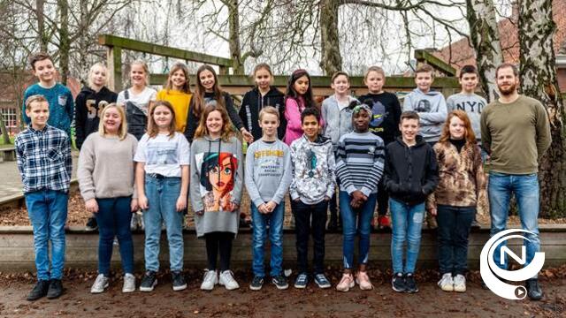 Klas 6B van basisschool De Vesten Herentals wint Sterrenklas 2020