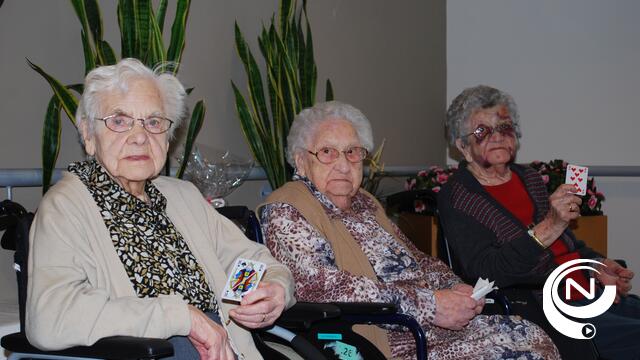Drie +101-jarigen op dezelfde afdeling van woonzorgcentrum Ten Hove 